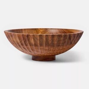 Threshold designed with Studio McGee Acacia Wood Bowl